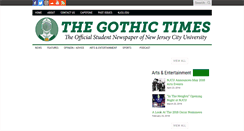 Desktop Screenshot of gothictimes.net