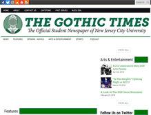Tablet Screenshot of gothictimes.net